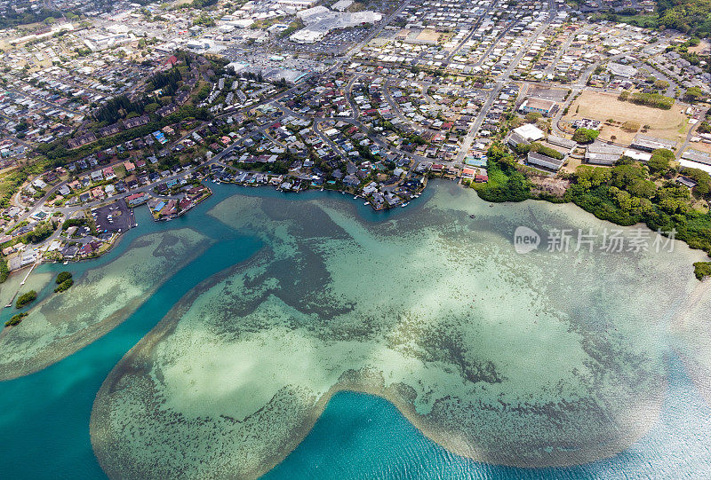 Kahalu 'u湾夏威夷